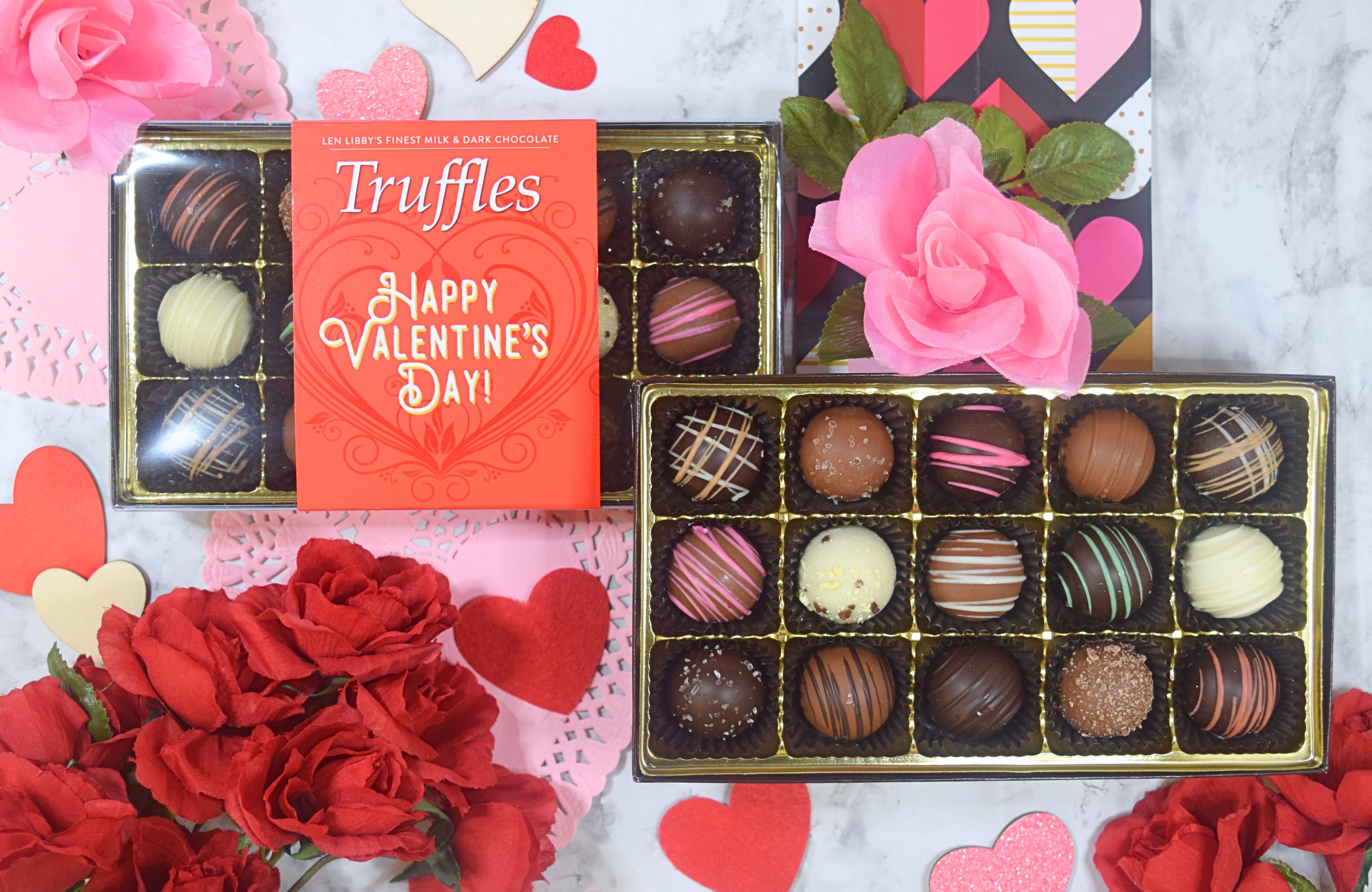 15pc Truffles Gift Box - Valentine's Day