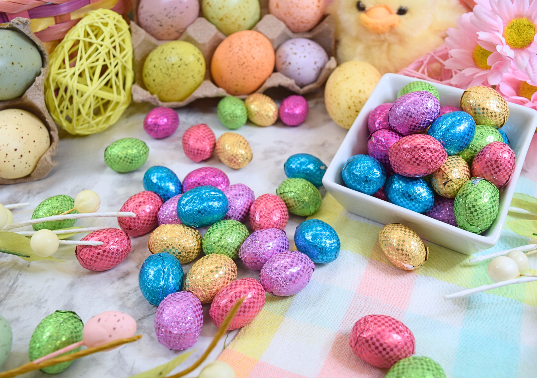 Foiled Milk Chocolate Krispy Eggs