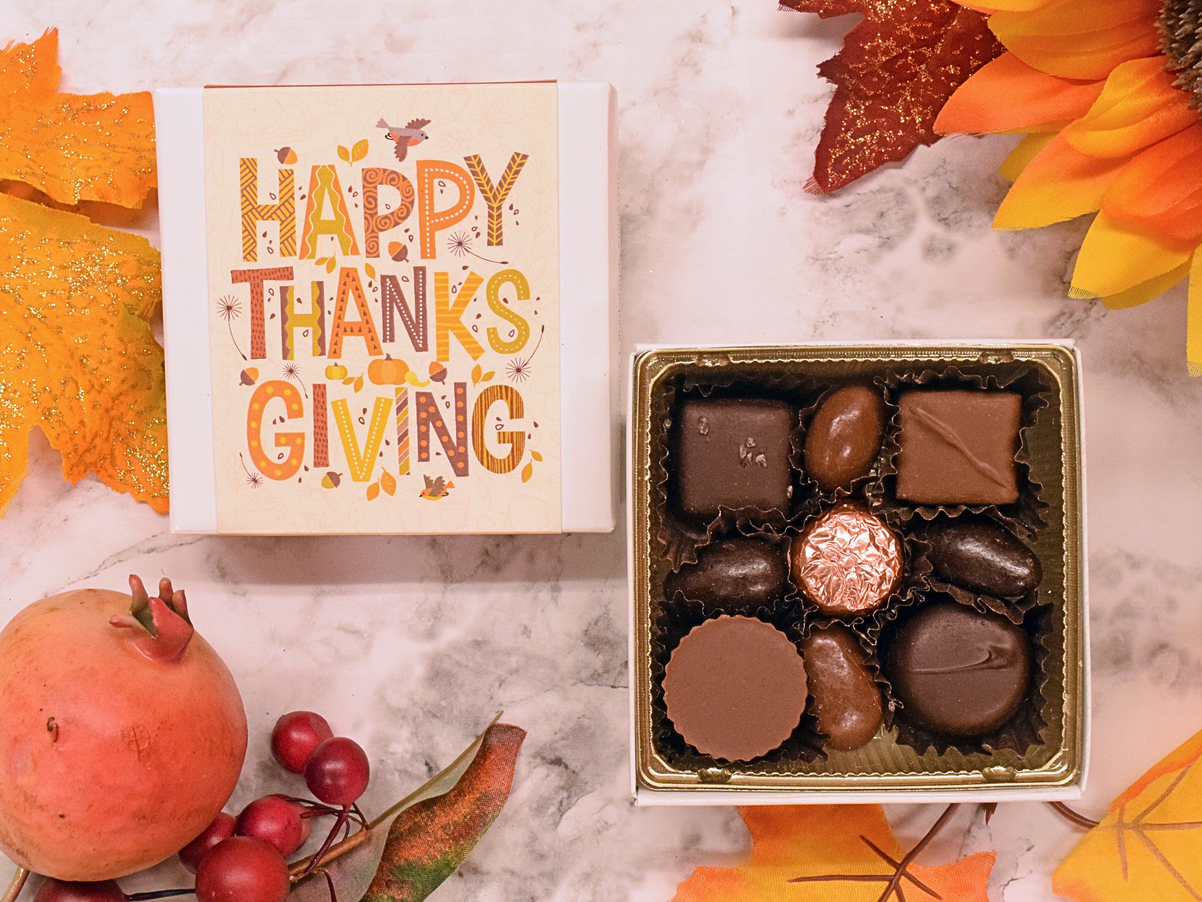 6pc or 16pc Signature Gift Box - Happy Thanksgiving